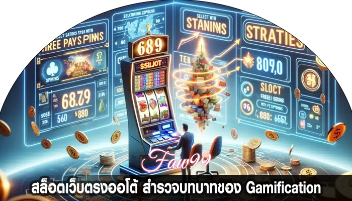 สล็อตเว็บตรงออโต้ สำรวจบทบาทของ Gamification