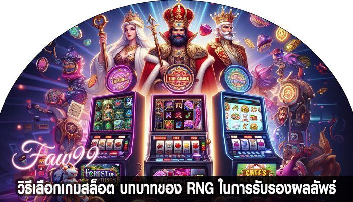 วิธีเลือกเกมสล็อต บทบาทของ RNG ในการรับรองผลลัพธ์